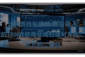 比特派钱包服务  然后输入对方的TRX收款地址或扫描对方的二维码