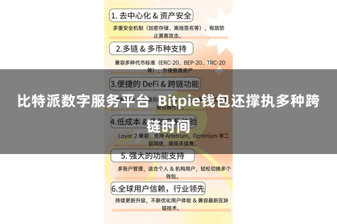 比特派数字服务平台  Bitpie钱包还撑执多种跨链时间