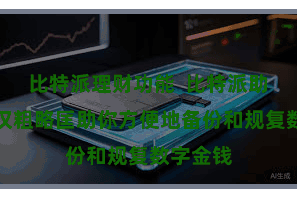 比特派理财功能  比特派助记词不仅粗略匡助你方便地备份和规复数字金钱
