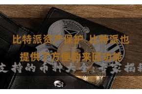 比特派资产保护  比特派也提供了方便的来回功能