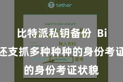 比特派私钥备份  Bitpie还支抓多种种种的身份考证状貌