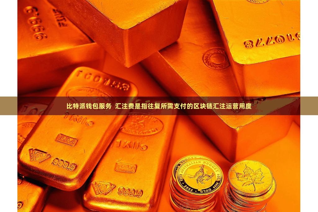 比特派钱包服务  汇注费是指往复所需支付的区块链汇注运营用度