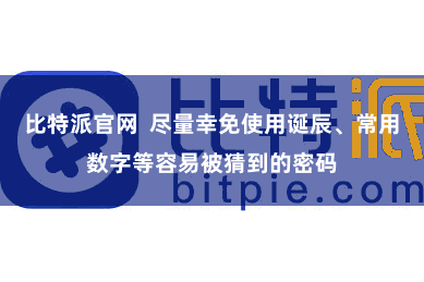 比特派官网 尽量幸免使用诞辰、常用数字等容易被猜到的密码