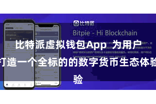 比特派虚拟钱包App  为用户打造一个全标的的数字货币生态体验